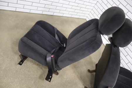 2005 Dodge Ram 2500 Quad Cab Cloth Seat Set Dark Slate DV