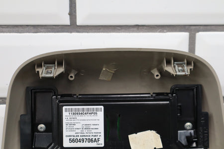 2005 Dodge Ram 2500 Roof Console 1AU40TL2AA