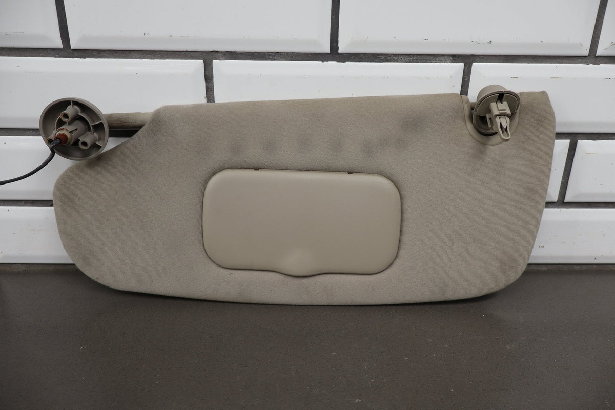 2005 Dodge Ram 2500 Sun Visor Pair Illuminated Dark Slate