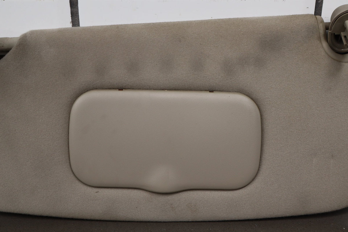 2005 Dodge Ram 2500 Sun Visor Pair Illuminated Dark Slate