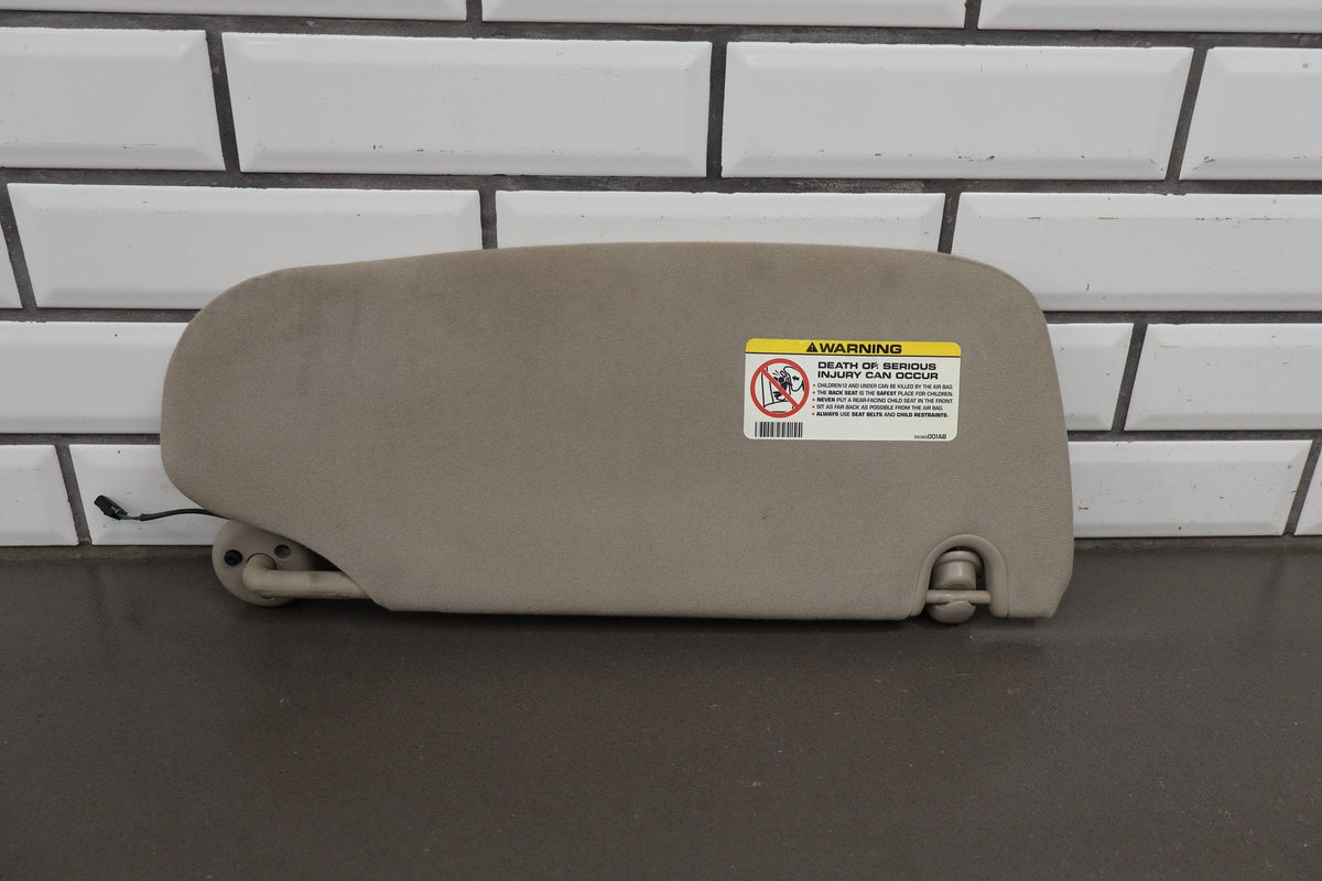 2005 Dodge Ram 2500 Sun Visor Pair Illuminated Dark Slate