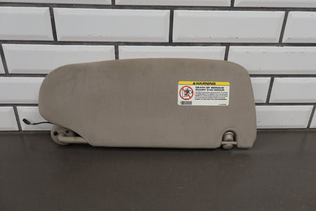 2005 Dodge Ram 2500 Sun Visor Pair Illuminated Dark Slate