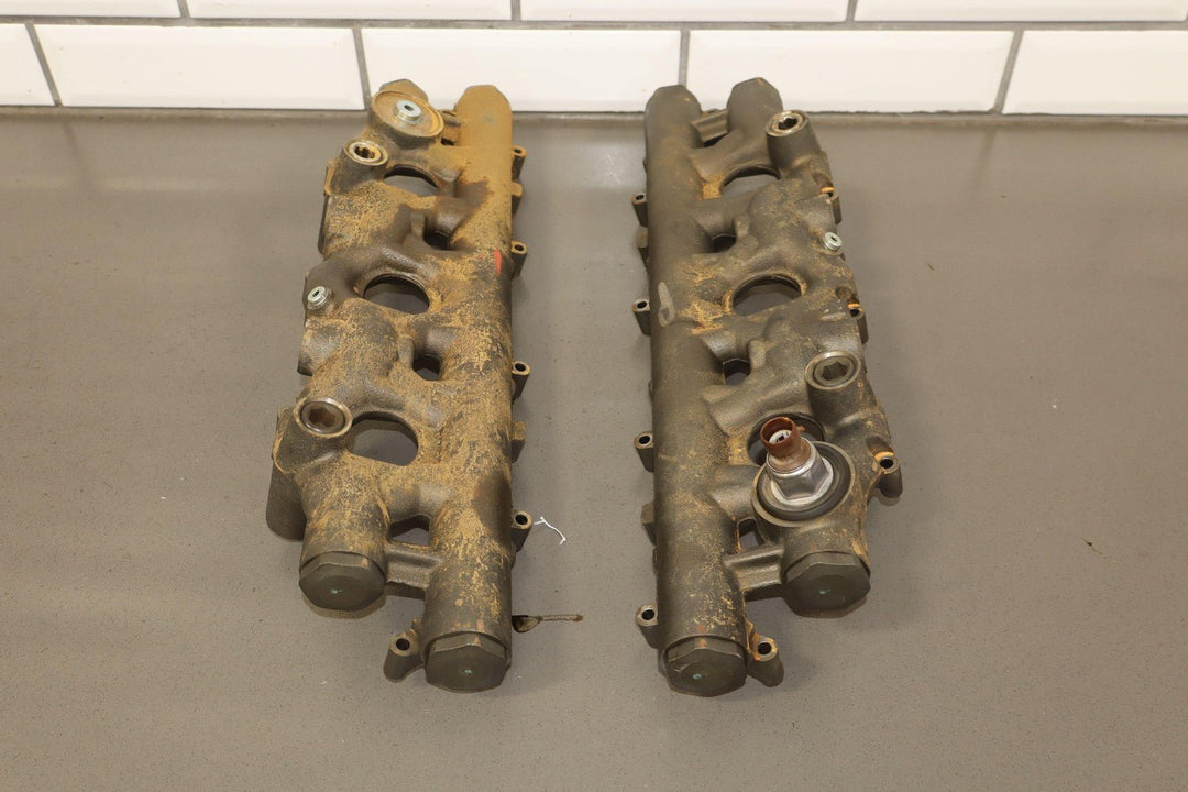 2005 Ford 6.0 Powerstroke Pair Left Right Fuel Injector Rails OEM