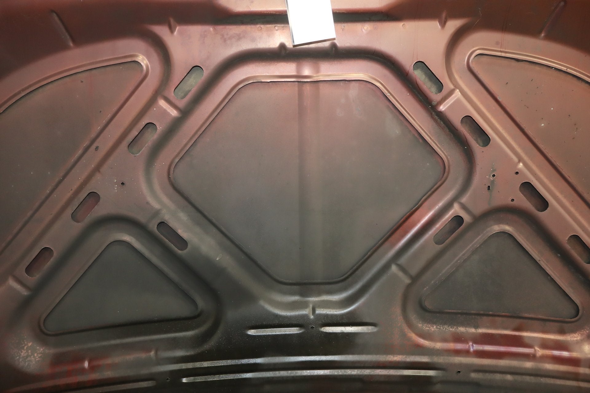 2005 Ford F-250 Super Duty Lariat Hood Dark Toreador Red JM