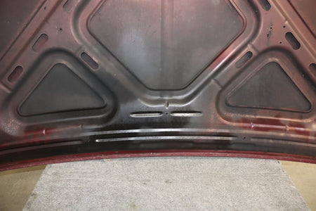 2005 Ford F-250 Super Duty Lariat Hood Dark Toreador Red JM