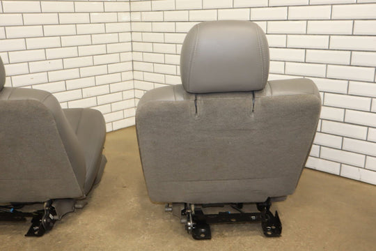 2005 GMC Yukon Denali SWB 2nd Row Captains Chairs Stone Gray