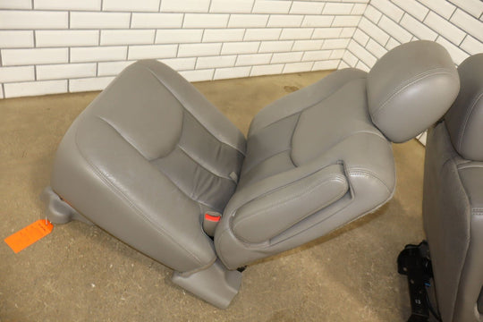 2005 GMC Yukon Denali SWB 2nd Row Captains Chairs Stone Gray