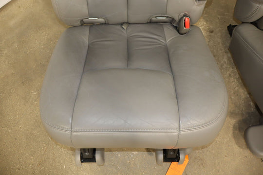 2005 GMC Yukon Denali SWB 2nd Row Captains Chairs Stone Gray