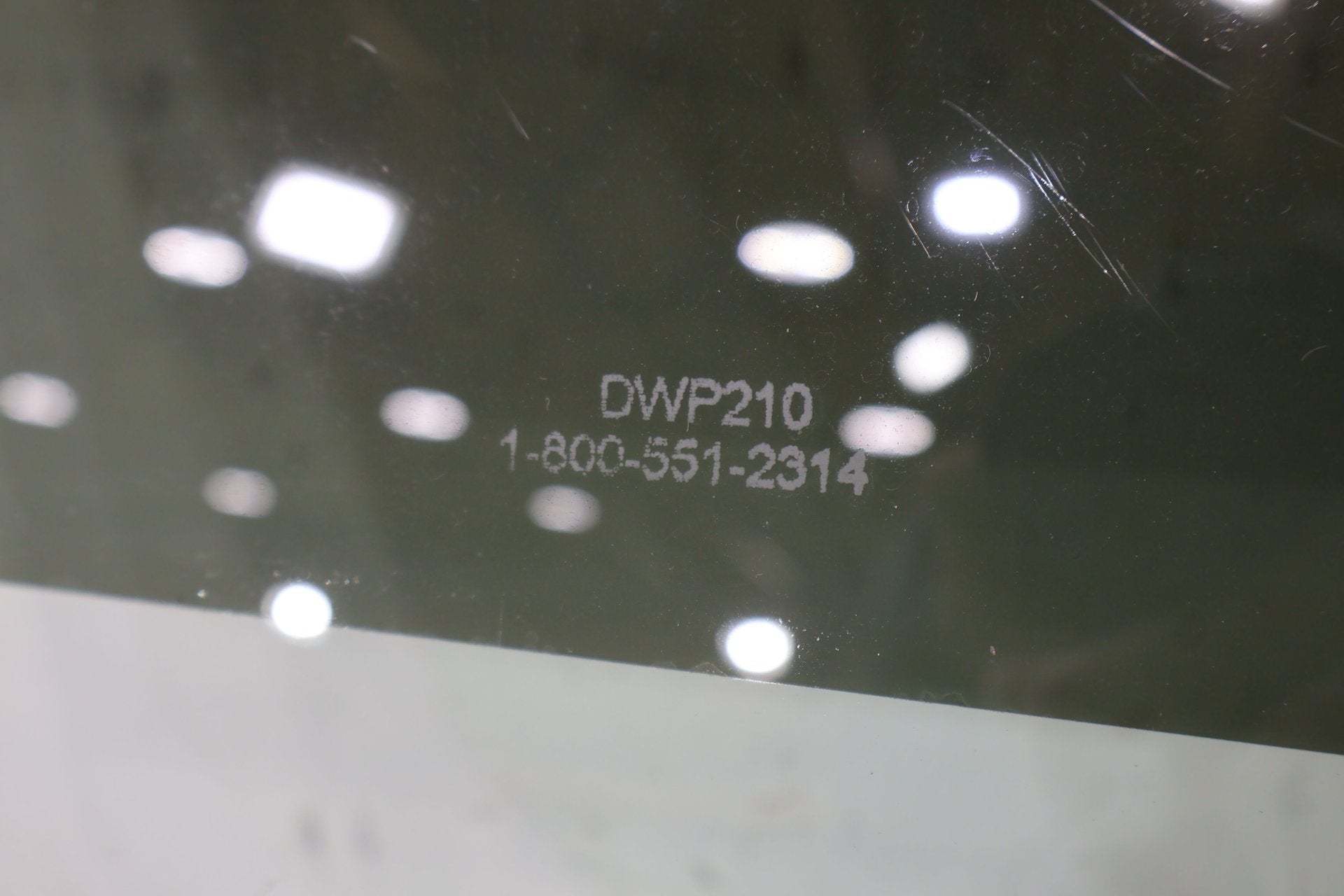 2005 Honda S2000- Right Front Door Window