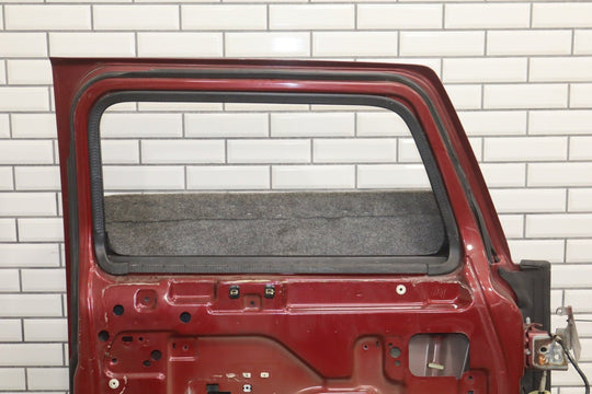 2005 Hummer H2 Left Front Door Shell *Red Metallic 72* Poor Finish