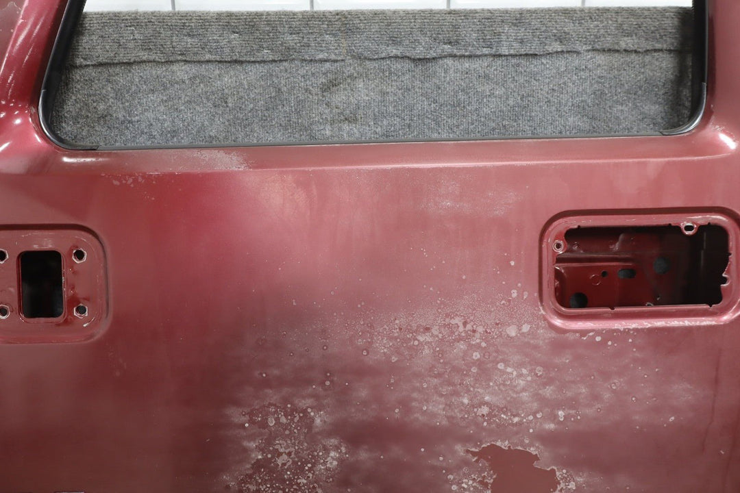 2005 Hummer H2 Left Front Door Shell *Red Metallic 72* Poor Finish