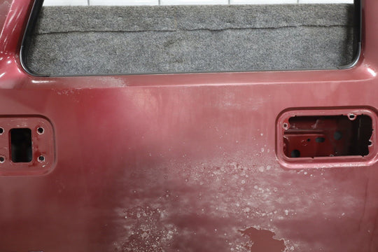 2005 Hummer H2 Left Front Door Shell *Red Metallic 72* Poor Finish