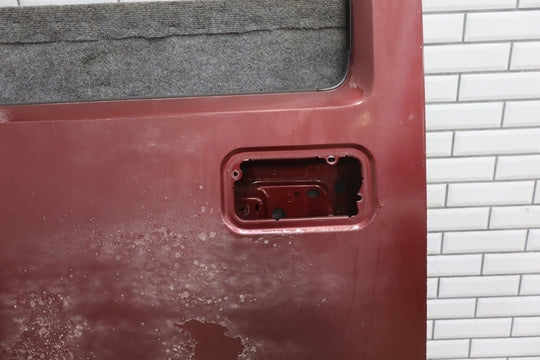 2005 Hummer H2 Left Front Door Shell *Red Metallic 72* Poor Finish