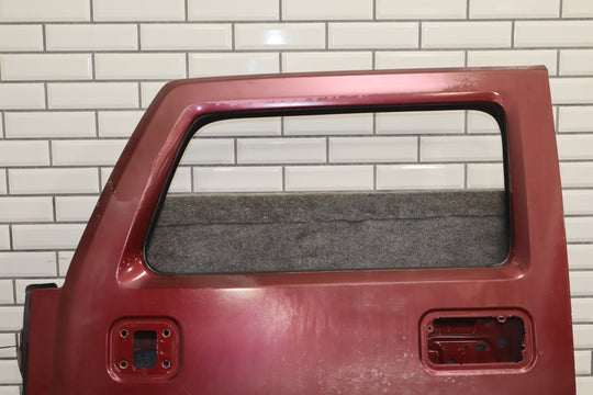 2005 Hummer H2 Left Front Door Shell *Red Metallic 72* Poor Finish