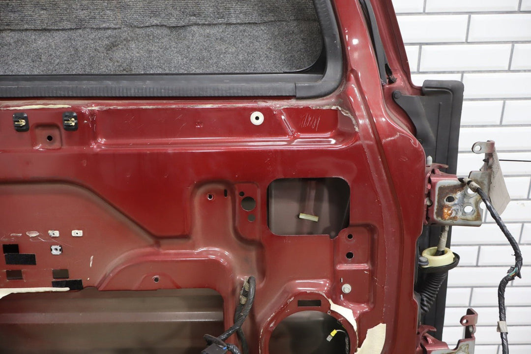 2005 Hummer H2 Left Front Door Shell *Red Metallic 72* Poor Finish