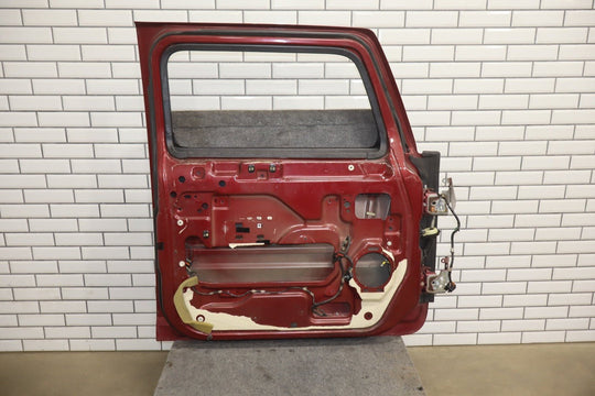 2005 Hummer H2 Left Front Door Shell *Red Metallic 72* Poor Finish