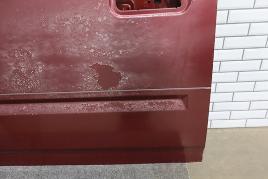 2005 Hummer H2 Left Front Door Shell *Red Metallic 72* Poor Finish