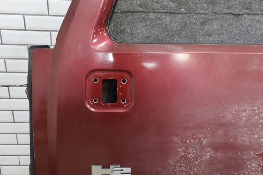 2005 Hummer H2 Left Front Door Shell *Red Metallic 72* Poor Finish