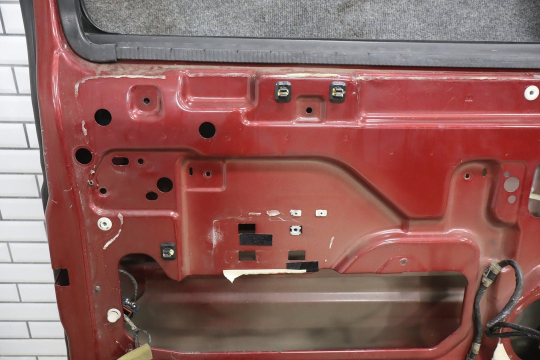 2005 Hummer H2 Left Front Door Shell *Red Metallic 72* Poor Finish