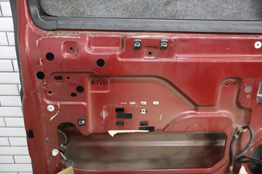 2005 Hummer H2 Left Front Door Shell *Red Metallic 72* Poor Finish