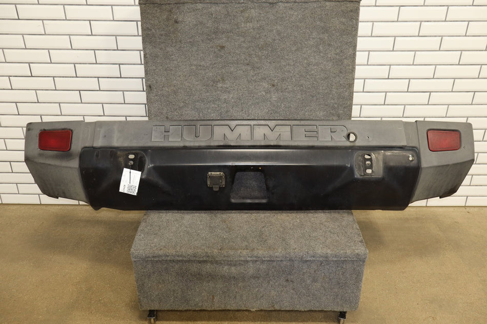 2005 Hummer H2 Rear Bumper Stealth Gray 46