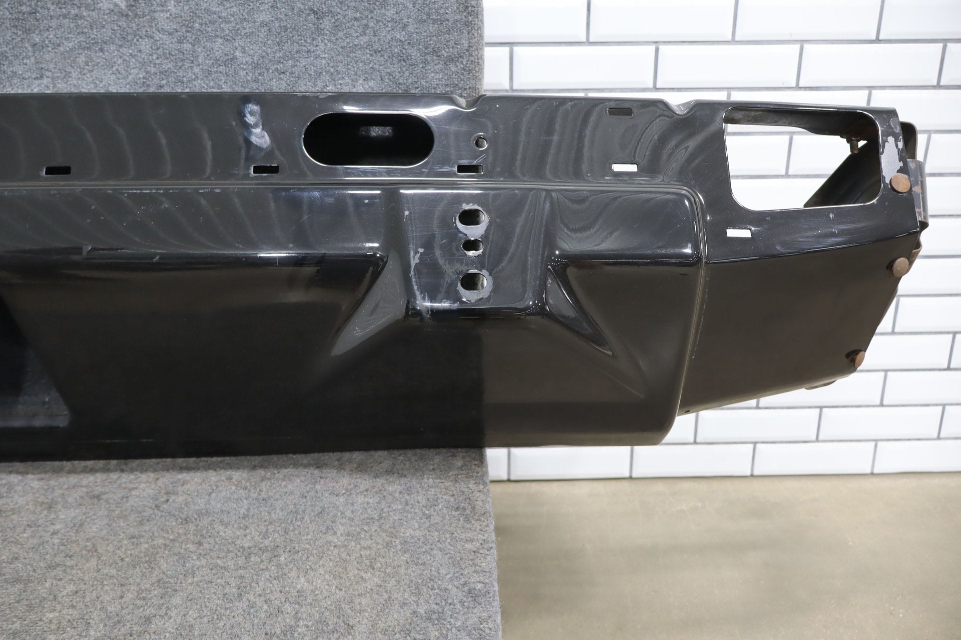 2005 Hummer H2 Rear Bumper with External Spare Tire Carrier