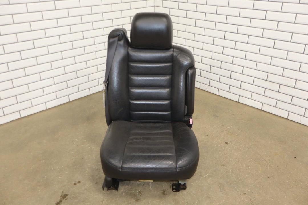 2005 Hummer H2 Single Passenger Right Front Seat Leather Ebony 482