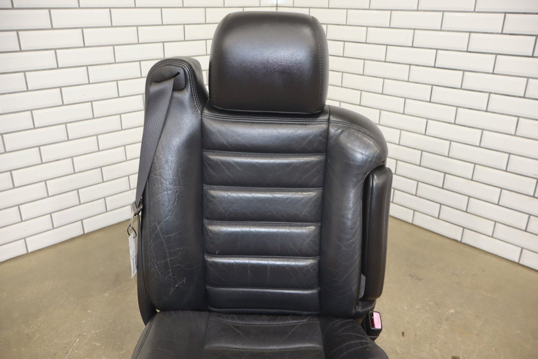 2005 Hummer H2 Single Passenger Right Front Seat Leather Ebony 482