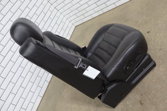 2005 Hummer H2 Single Passenger Right Front Seat Leather Ebony 482