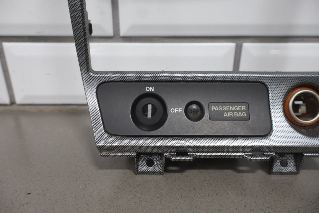 2005 Mazda MX - 5 Miata Mazdaspeed Carbon Style Radio & Shifter Bezel Trim OEM