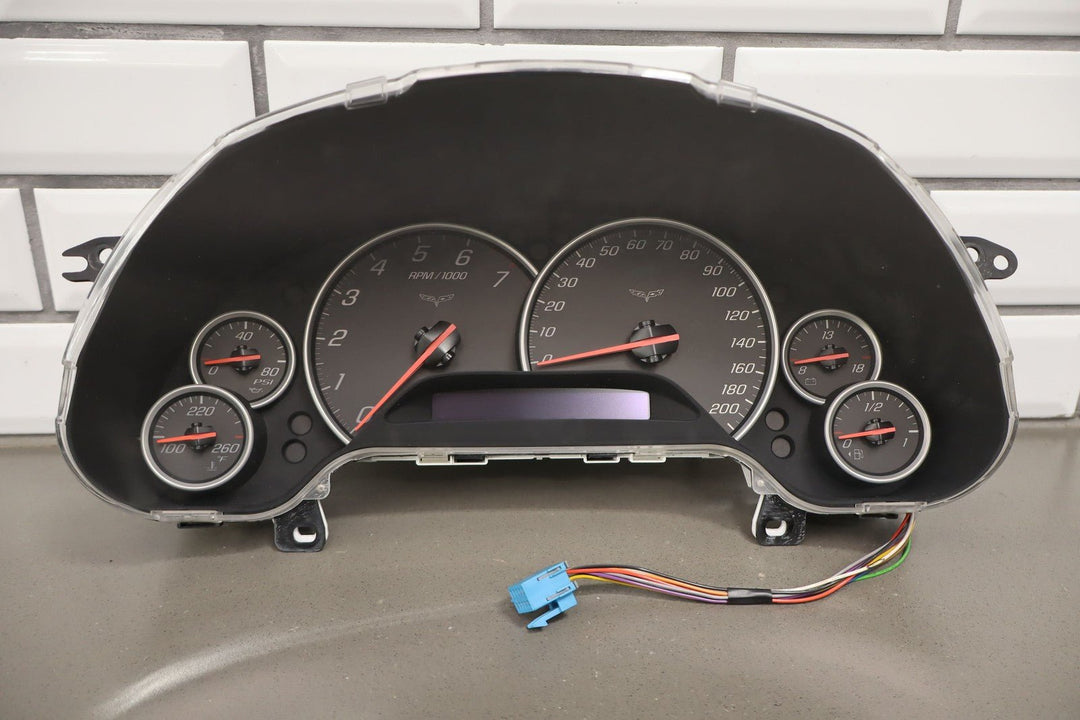*2005 ONLY* C6 Corvette Base Model OEM 200MPH Speedometer Cluster