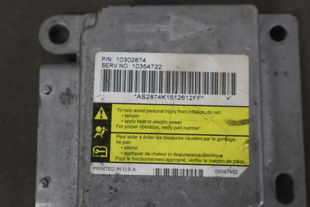 *2005 ONLY* C6 Corvette Front & Seat Air Bag Control Module