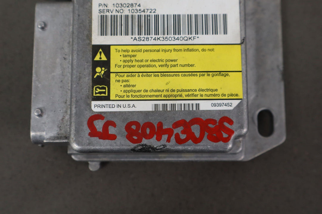 *2005 ONLY* C6 Corvette Front & Seat Air Bag Control Module