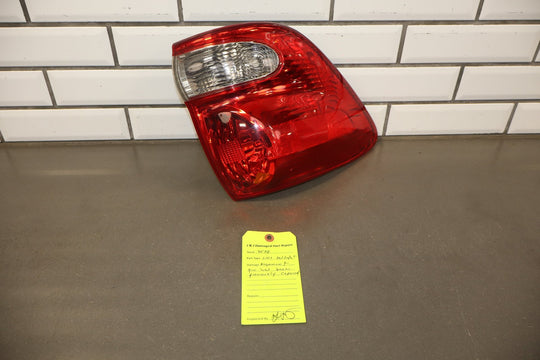 2005 Toyota Sequoia Left Tail Light OEM