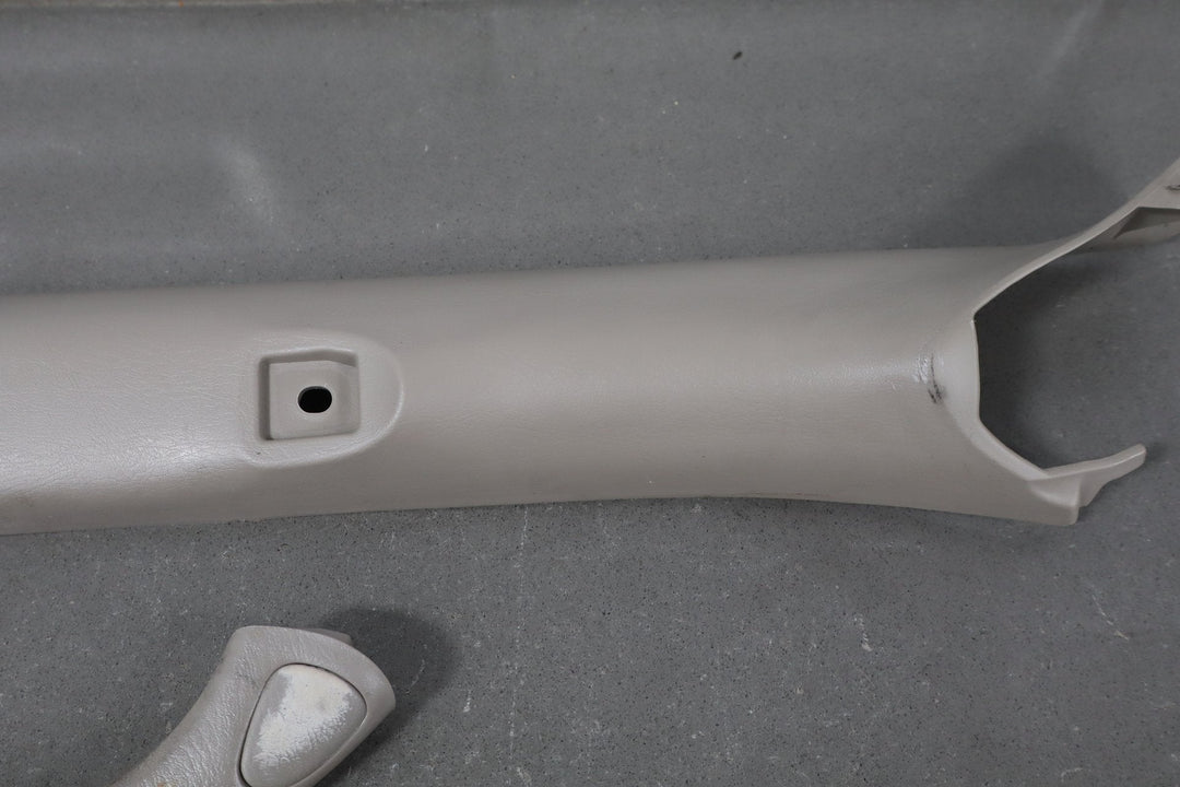 2005 Toyota Sequoia Pair A Pillar Trim Taupe 43