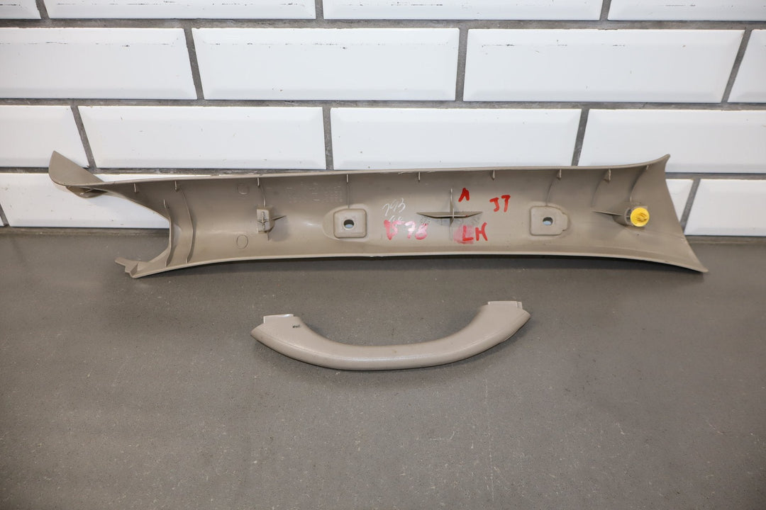 2005 Toyota Sequoia Pair A Pillar Trim Taupe 43