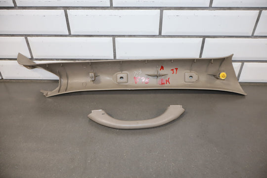 2005 Toyota Sequoia Pair A Pillar Trim Taupe 43