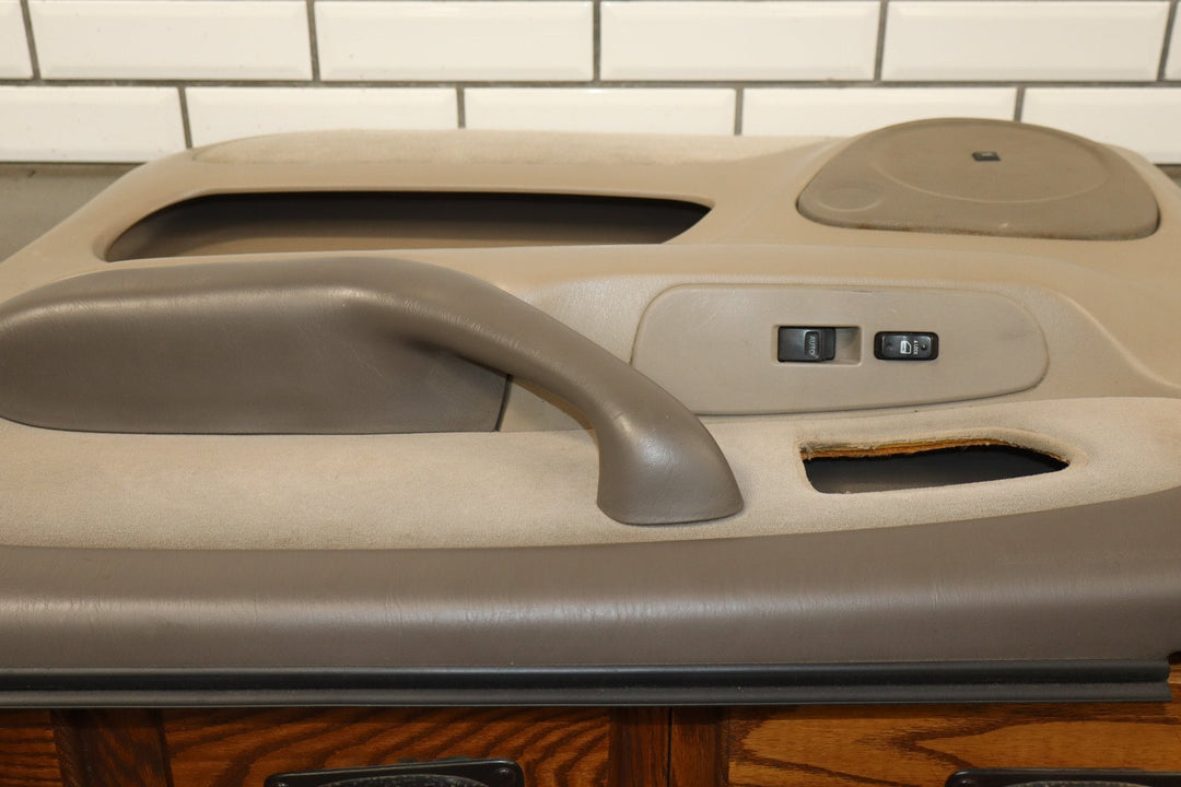 2005 Toyota Sequoia SR5 Right Front Interior Trim Panel Taupe 43