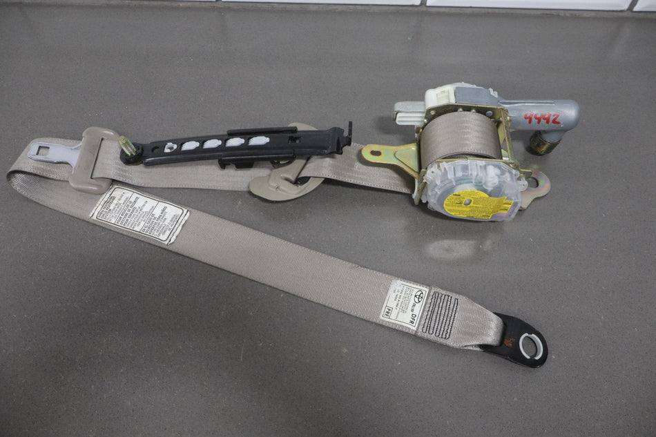 2005 Toyota Tacoma Base Prerunner Right Front Seat Belt Taupe 42
