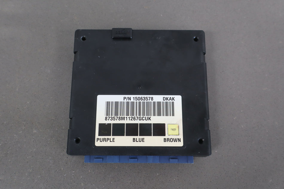 2002 Chevrolet Silverado 2500- Chassis Control Module
