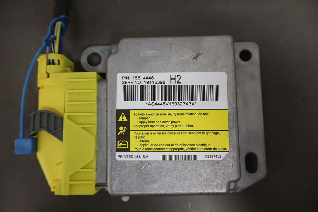 2006 - 2007 Hummer H2 Air Bag Control Module (Under LH Seat) OEM