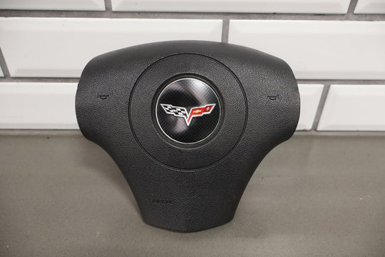 2006 - 2009 C6 Corvette Driver Steering Wheel Air Bag W/Ebony Trim