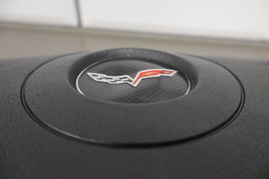 2006 - 2009 C6 Corvette Driver Steering Wheel Air Bag W/Ebony Trim