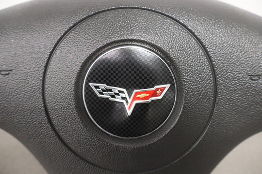 2006 - 2009 C6 Corvette Driver Steering Wheel Air Bag W/Ebony Trim