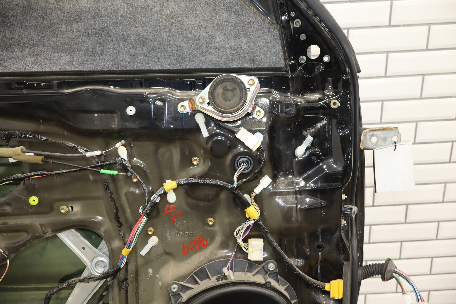 2006-2009 Toyota 4Runner N210- Left Front Door Black