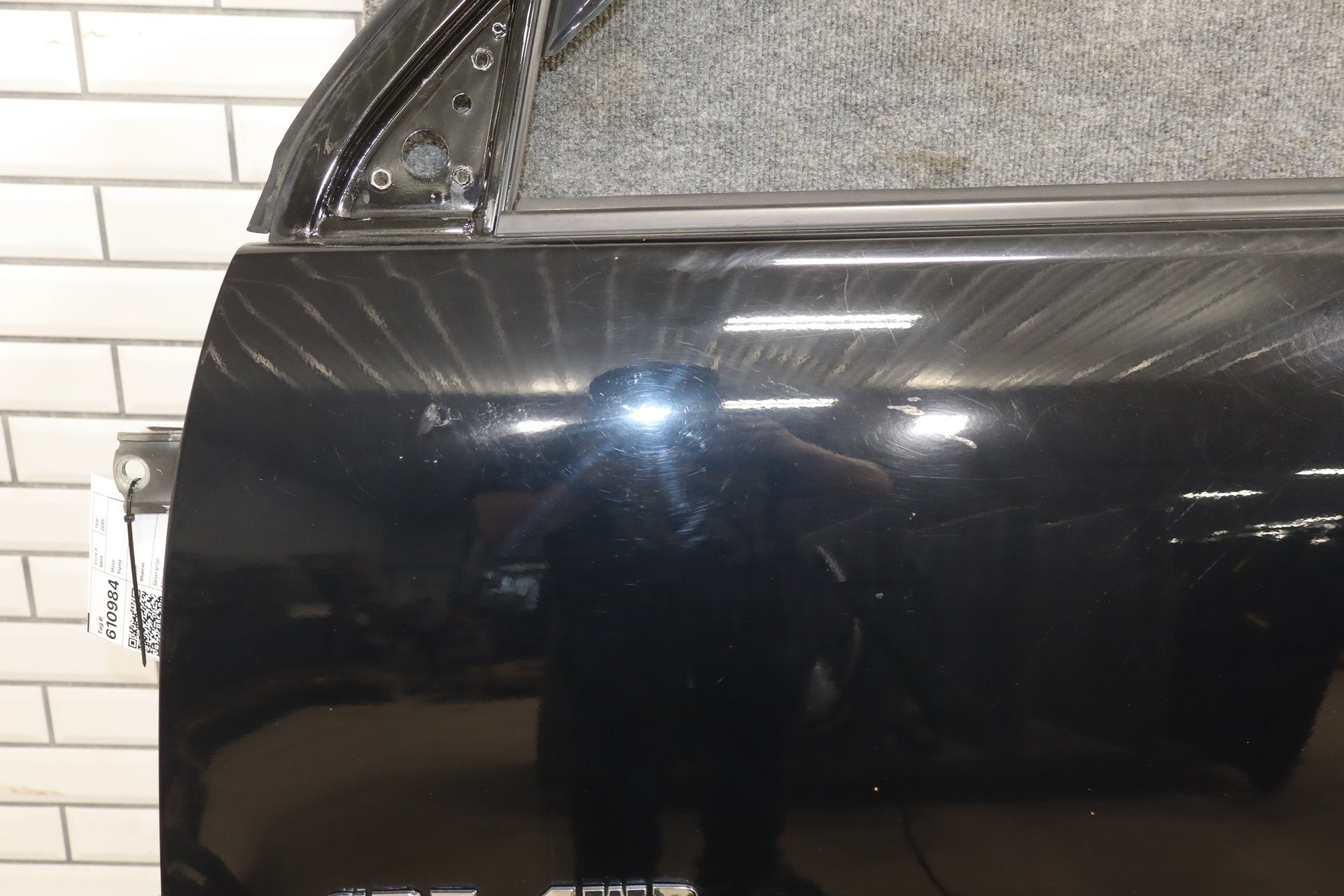 2006-2009 Toyota 4Runner N210- Left Front Door Black