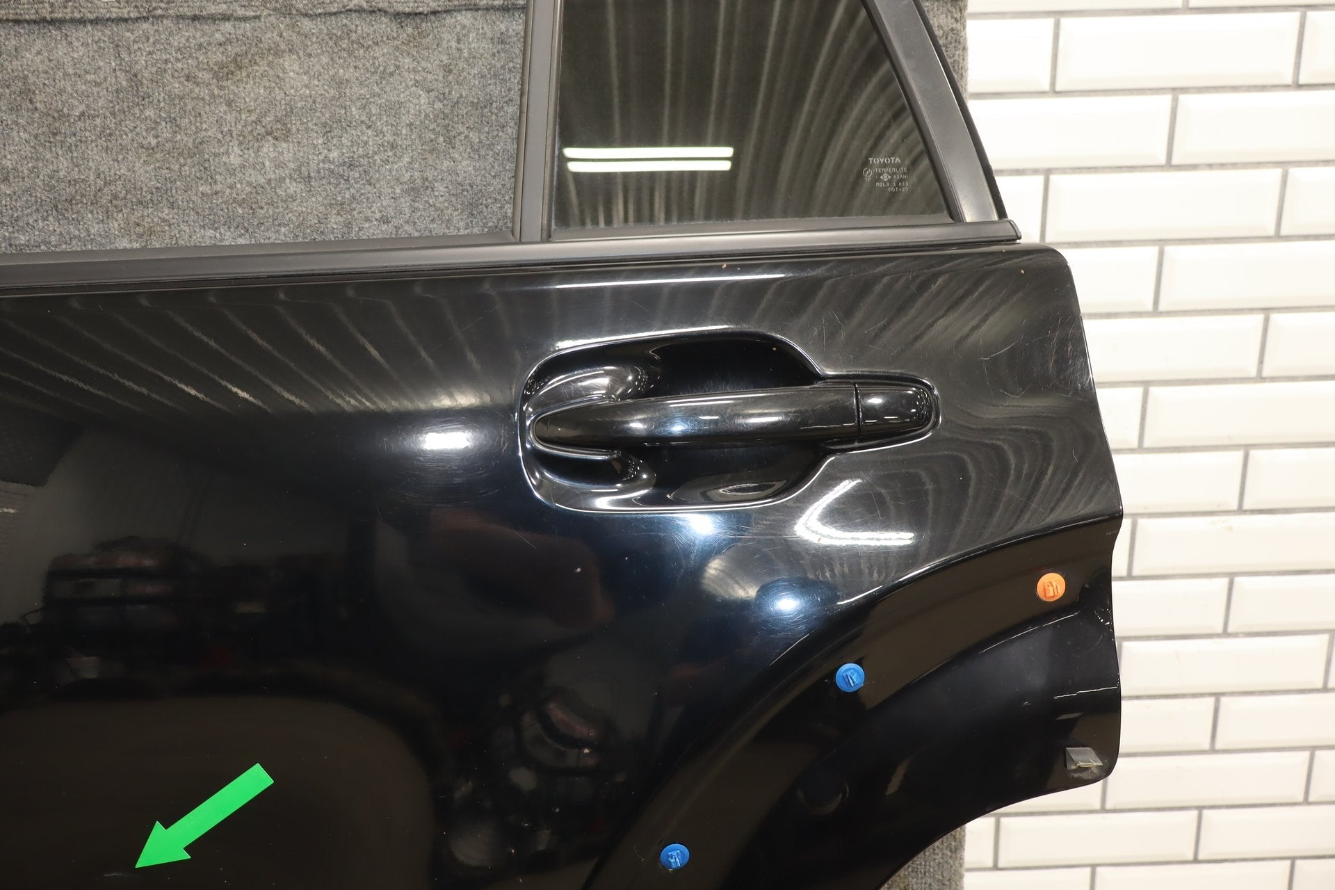 2006-2009 Toyota 4Runner N210- Left Rear Door Black