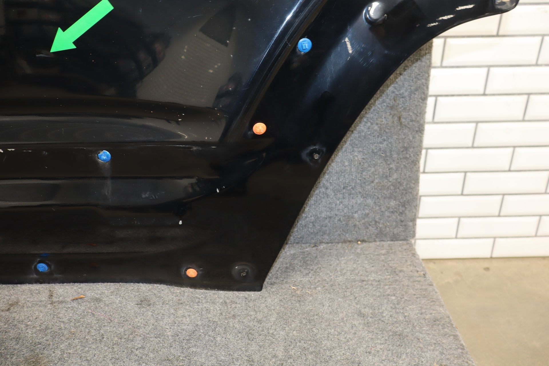 2006-2009 Toyota 4Runner N210- Left Rear Door Black