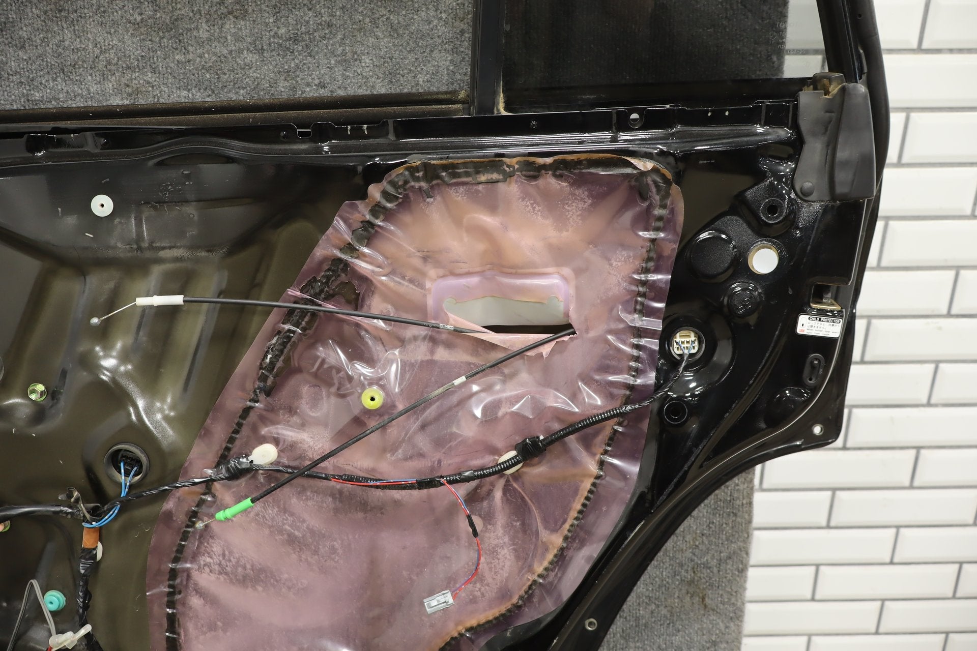 2006-2009 Toyota 4Runner N210- Right Rear Door Black