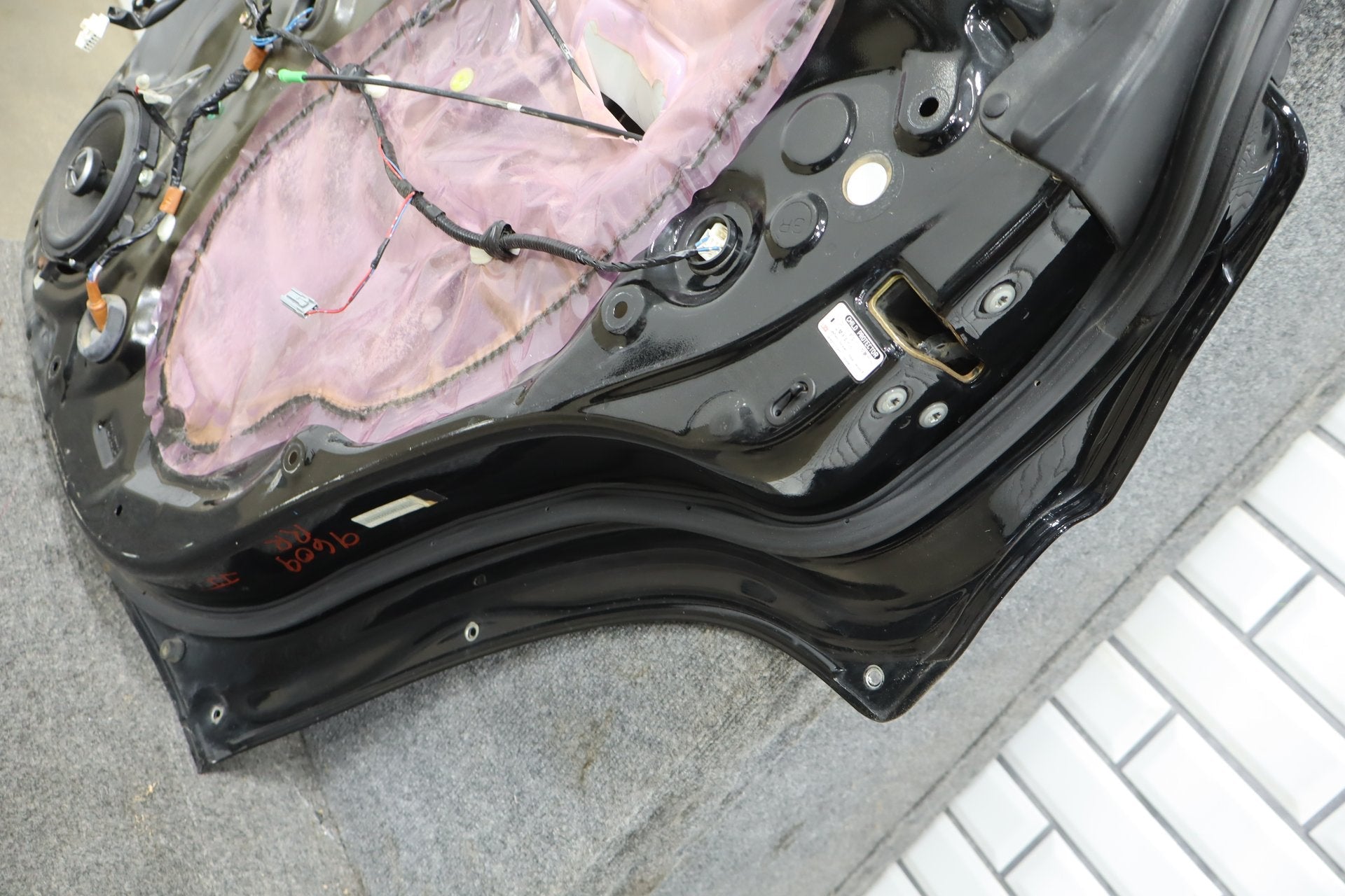 2006-2009 Toyota 4Runner N210- Right Rear Door Black